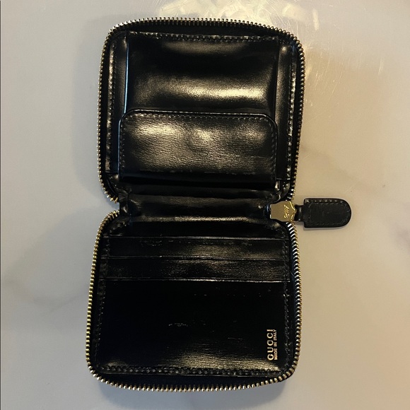 Vintage Gucci Black Leather Wallet - Picture 7 of 11
